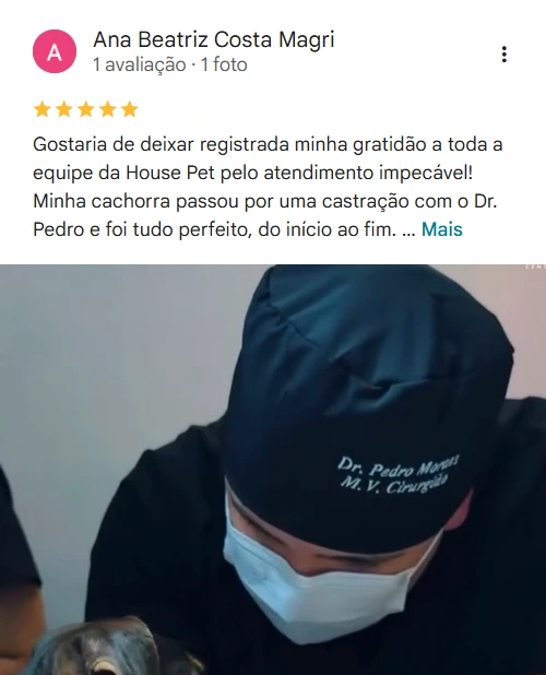 Avaliação 5 estrelas